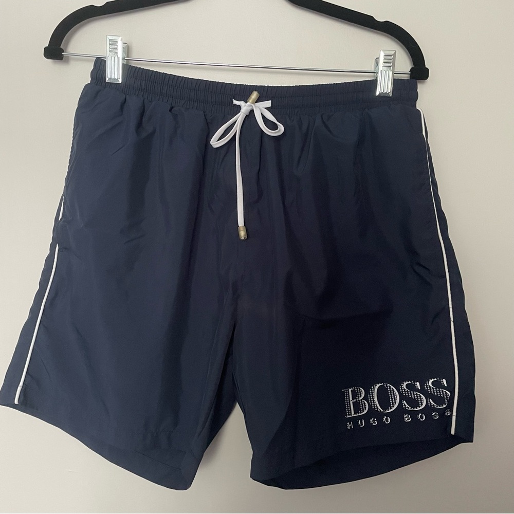 BOSS Hugo Boss Men's Navy Swim Shorts